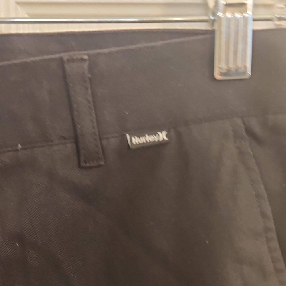 NWT Hurley Men's Black Slim Fit Worker Icon Pant Size 34x34 - Picture 5 of 16